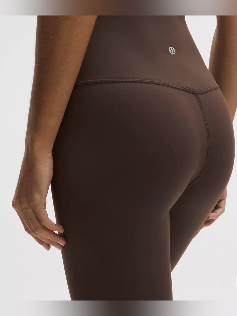 lululemon Align™ High-Rise Pant 28" ; Chocolate Brown - Picture 3 of 6